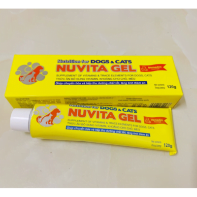 Gel dinh dưỡng Nuvita cho chó mèo 120g