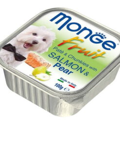 Pate cho chó vị cá hồi và lê 100G | Monge