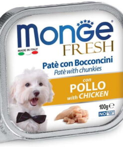 Pate cho chó vị Gà và phúc bồn tử 100g | Monge