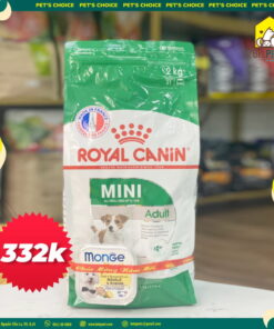 Thức ăn cho chó trưởng thành Mini Adult | Royal Canin - 2kg TẶNG 1 Pate cho cún vị phúc bồn tử 100g giá chỉ