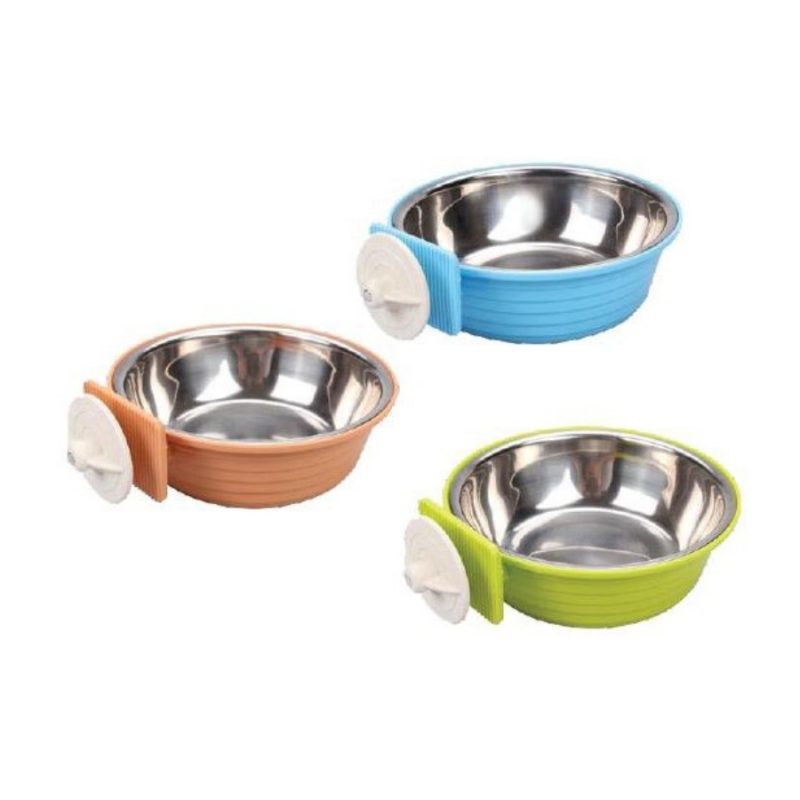 Bát Ăn Đơn Gắn Chuồng Chó Mèo P1165 | PIAN PIAN - L Bát Ăn Đơn Gắn Chuồng Chó Mèo P1165 | PIAN PIAN - L
